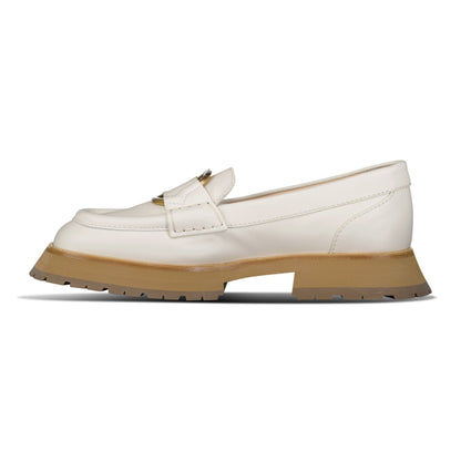 Moncler Bell Loafers White