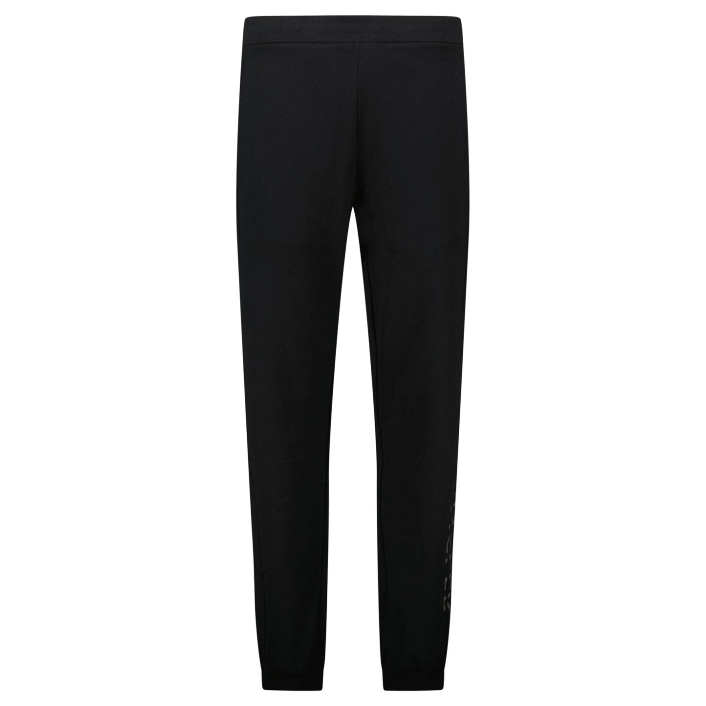 Moncler Side Reflective Writing Logo Sweatpants Black