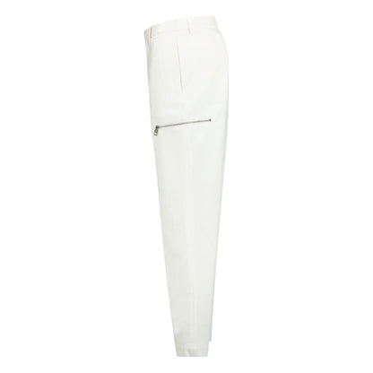 Moncler Zip Trousers White
