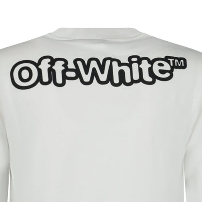 Off-White 'Blur' Sweatshirt White