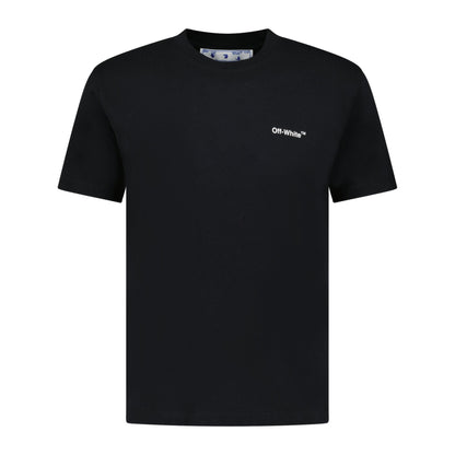 Off-White Chain Logo T-Shirt Black