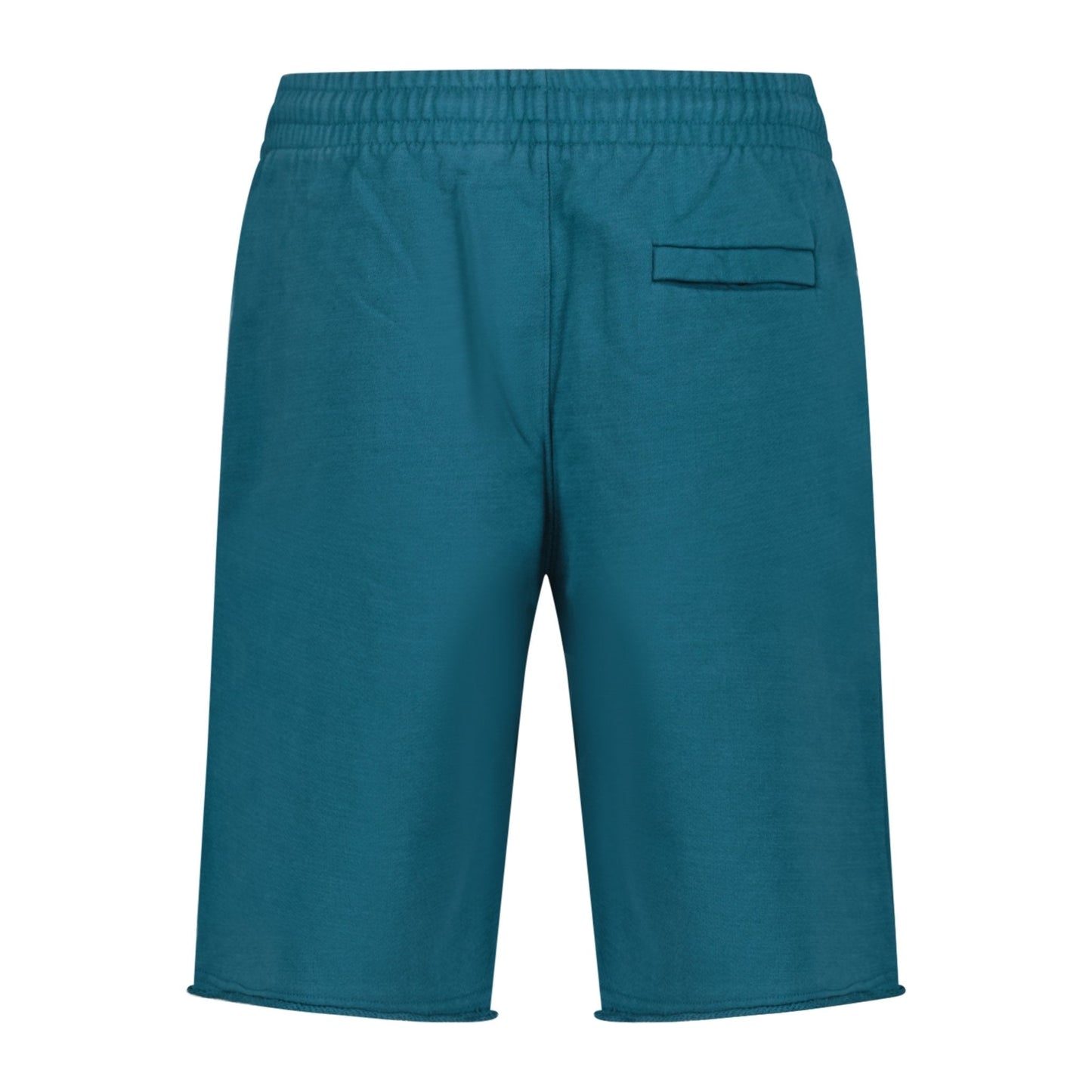 Off-White Cotton Sweat Shorts Duck Green