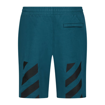 Off-White Diag Helvetica Shorts Bermuda