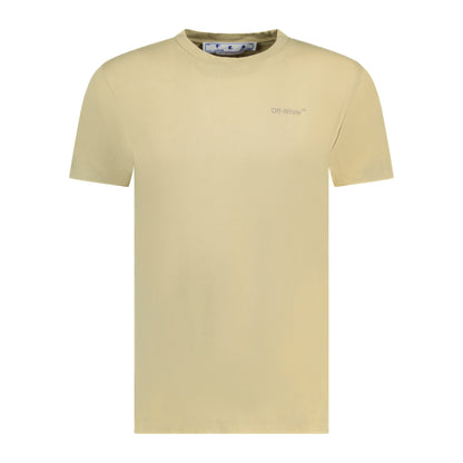 Off-White Diagonal Logo T-Shirt Sand