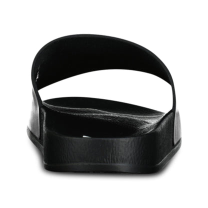 Off-White White Drowning Man Sliders Black