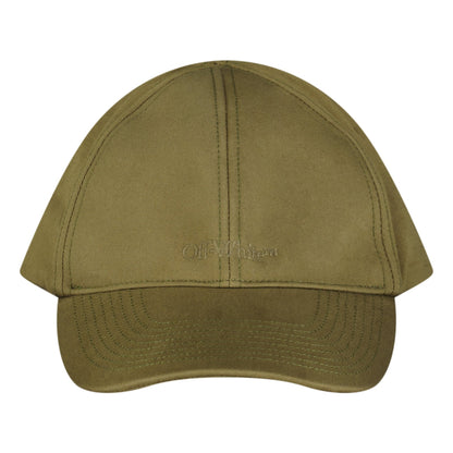 Off-White Embroidery Logo Cap Khaki