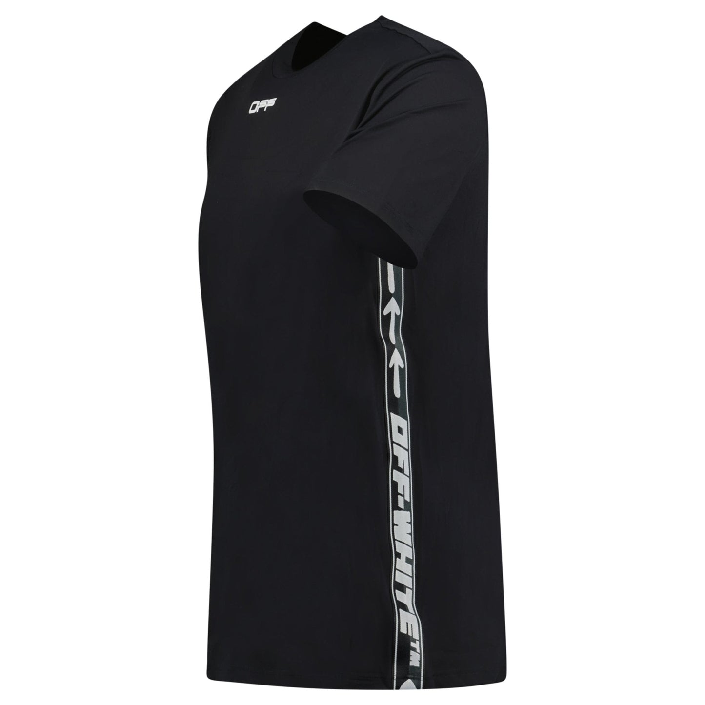Off-White Logo Band Sport T-Shirt Black