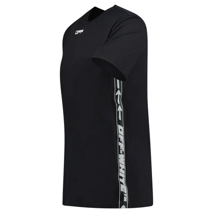 Off-White Logo Band Sport T-Shirt Black