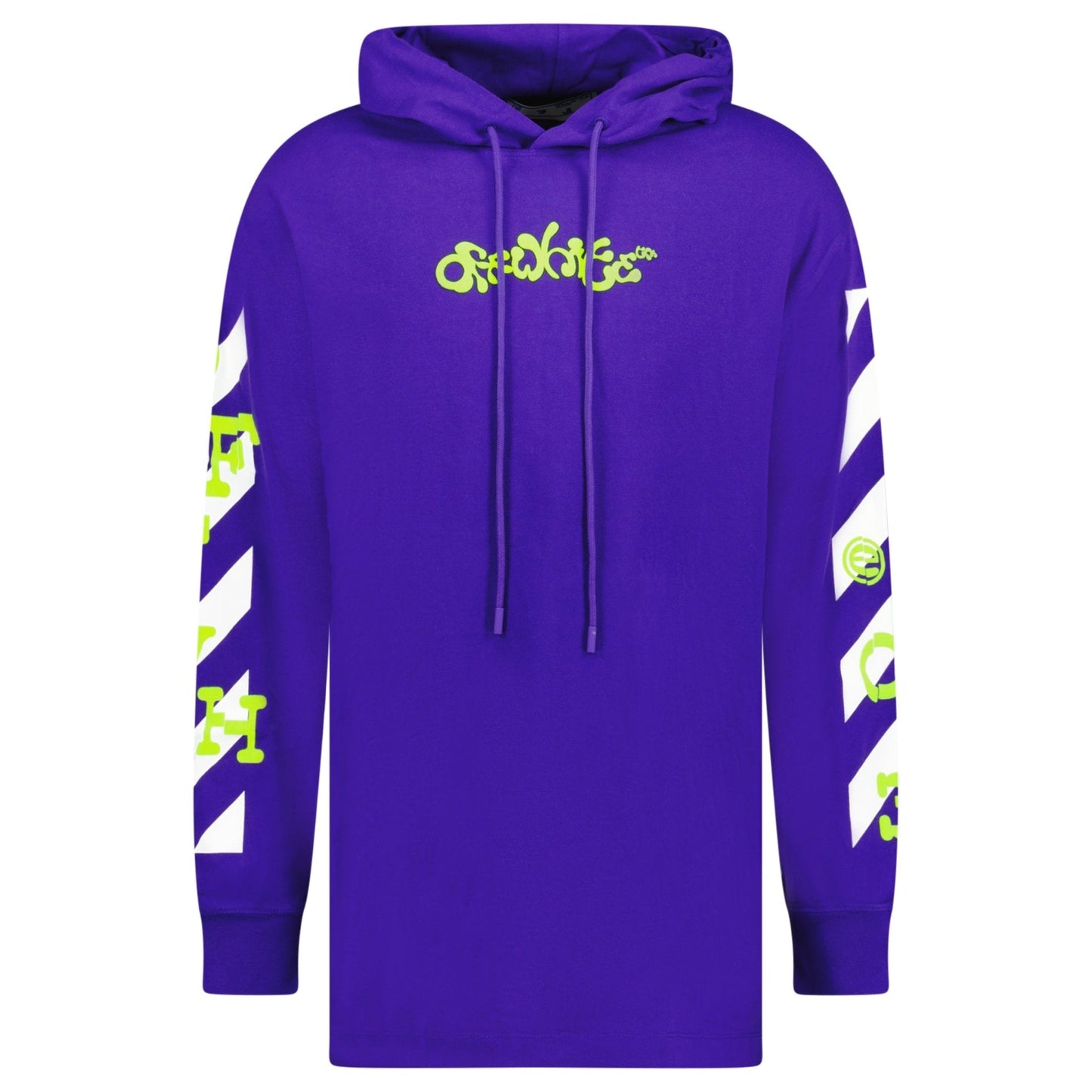 Off-White Opposite Arrows T-Shirt Hoodie Purple