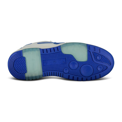 Off-White Out Of Office Low-Top Leather Trainers Blue & White