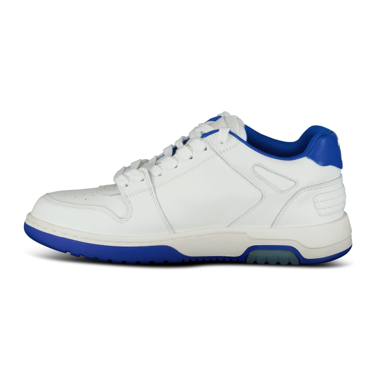 Off-White Out Of Office Low-Top Leather Trainers Blue & White