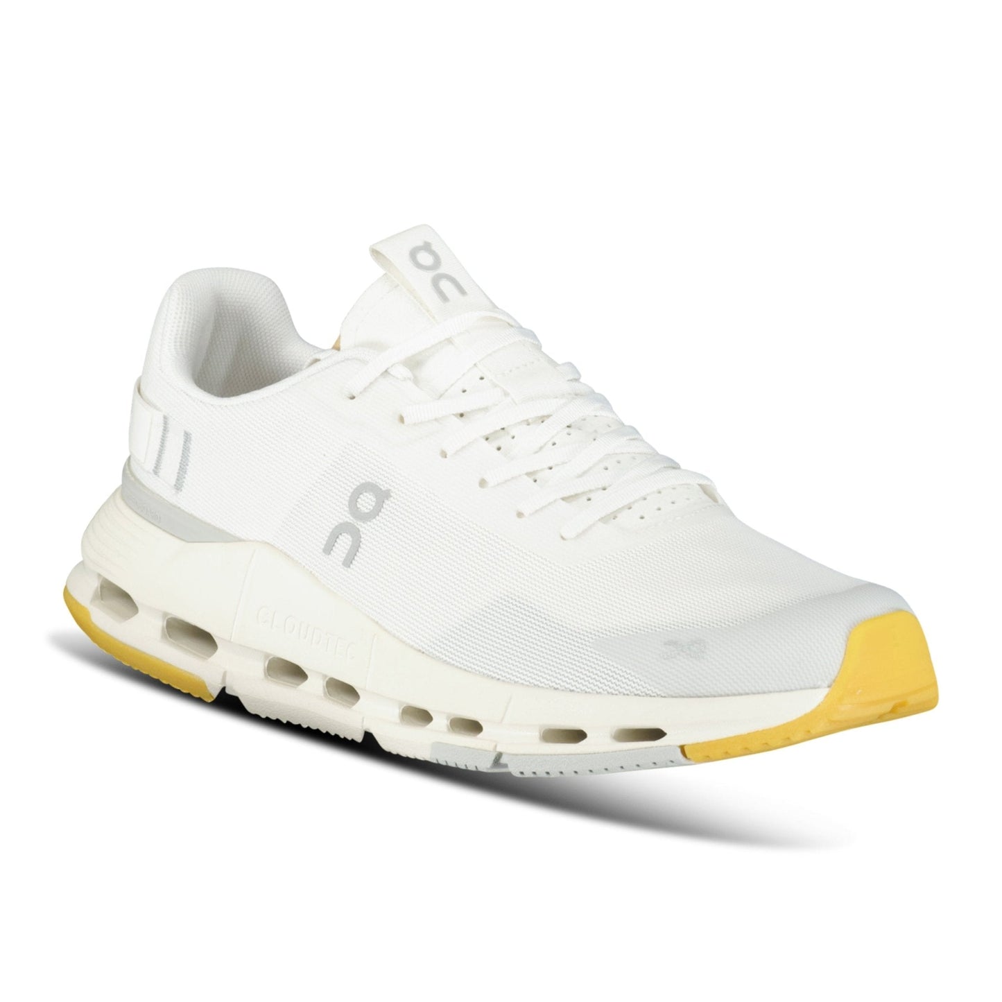 On Running Cloudnova Form 2 Trainers in White Ivory
