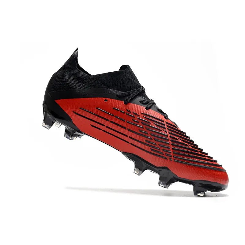 Original 1:1 AD Edge+ FG Football Soccer Shoes White Black Full Knitted High Quality Size 39-45 Men's Football Boots
