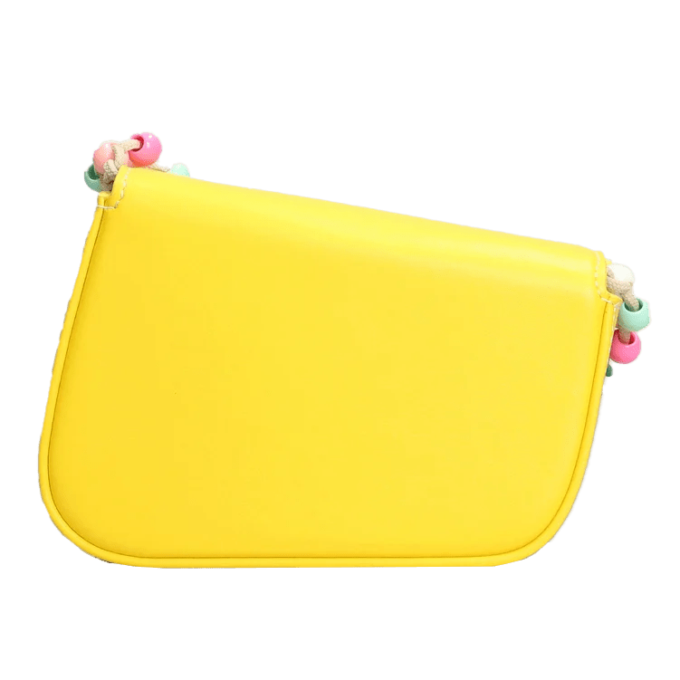 Palm Angels Bead Strap Shoulder Bag Yellow