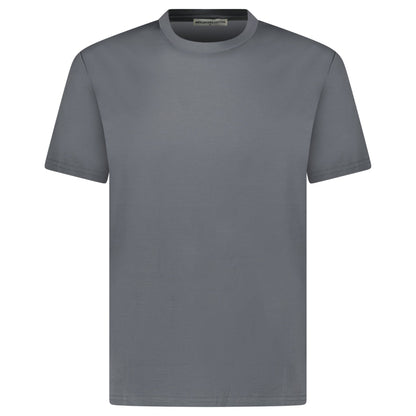 Plain Label Mercerized Cotton T-Shirt Dark Grey