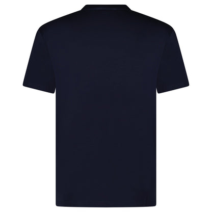 Plain Label Mercerized Cotton T-Shirt Navy