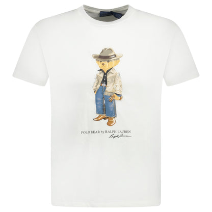 Polo Ralph Lauren Polo Bear Cotton Jersey T-Shirt White
