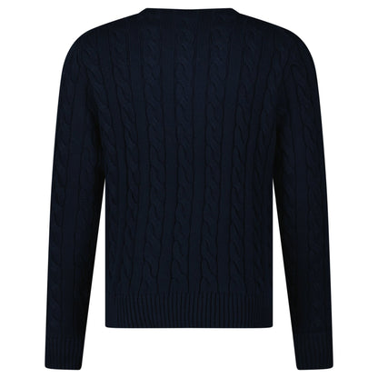 Polo Ralph Lauren Cable Knit Sweater in Navy