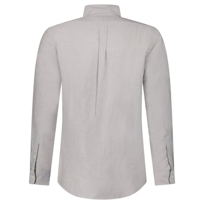 Polo Ralph Lauren Custom Fit Oxford Shirt in Grey