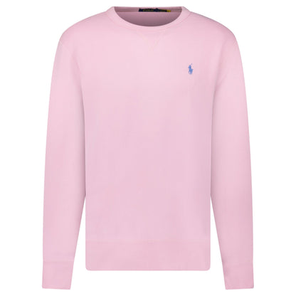 Polo Ralph Lauren Fleece Crew Sweatshirt in Pink