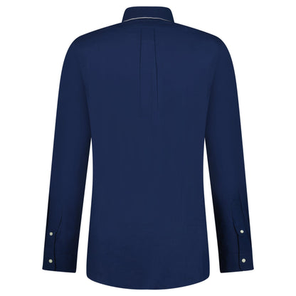 Polo Ralph Lauren Slim Fit Stretch Oxford Shirt Navy