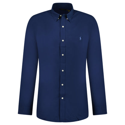 Polo Ralph Lauren Slim Fit Stretch Oxford Shirt Navy