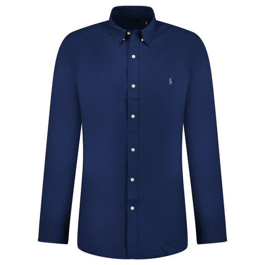 Polo Ralph Lauren Slim Fit Stretch Oxford Shirt Navy