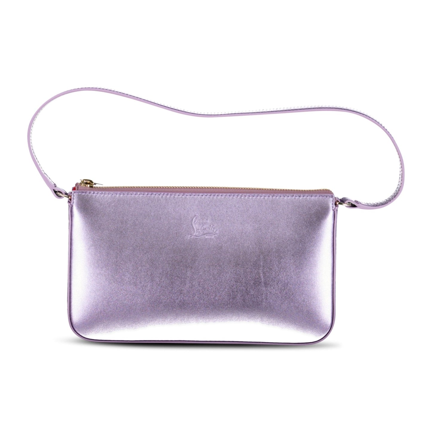 Christian Louboutin Loubila Metallic Shoulder Bag