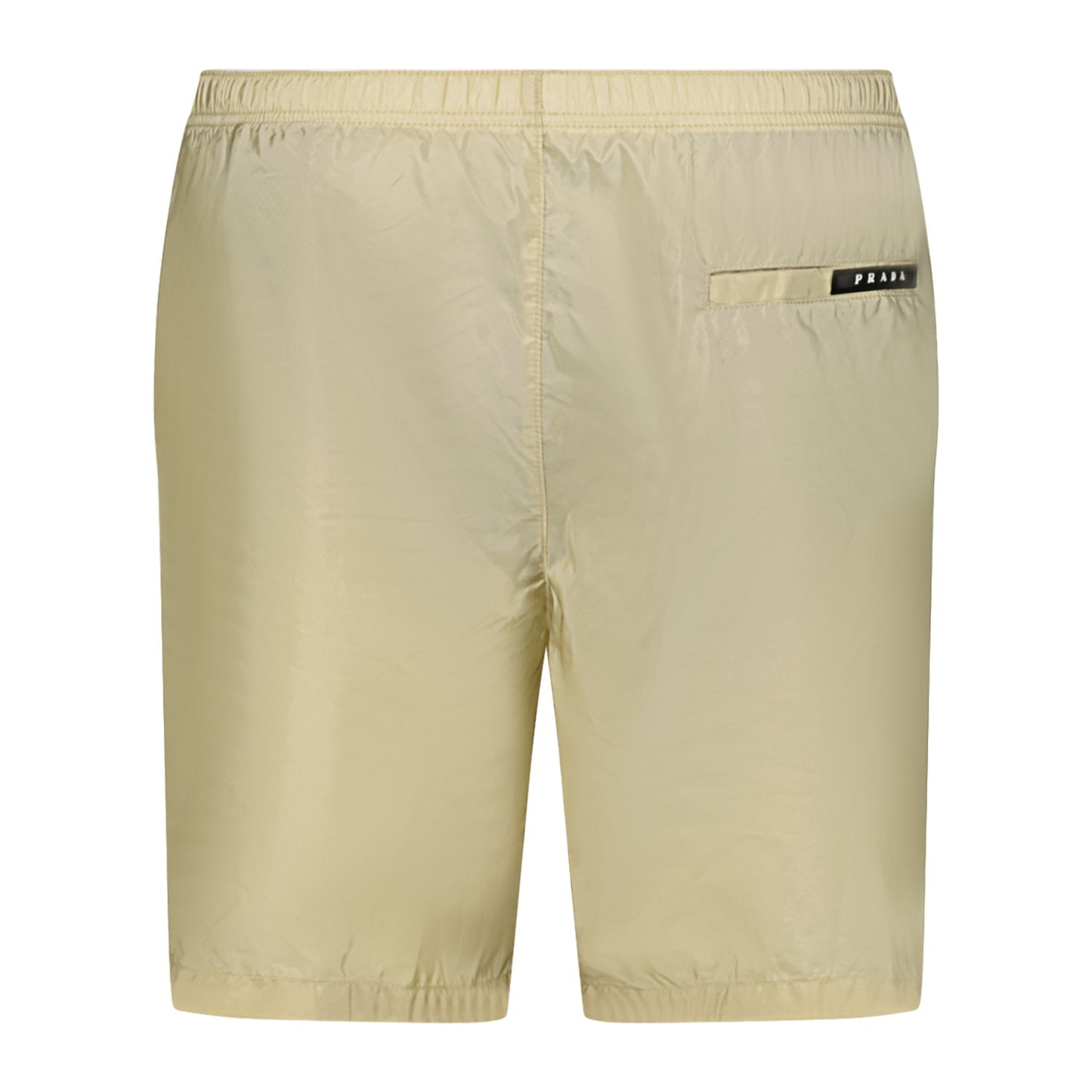 Prada Nylon Swim Short Beige