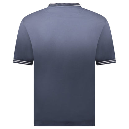 Prada Logo Old Effect T-Shirt in Blue