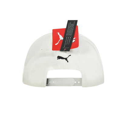 Puma Embroidered P Logo Cap White