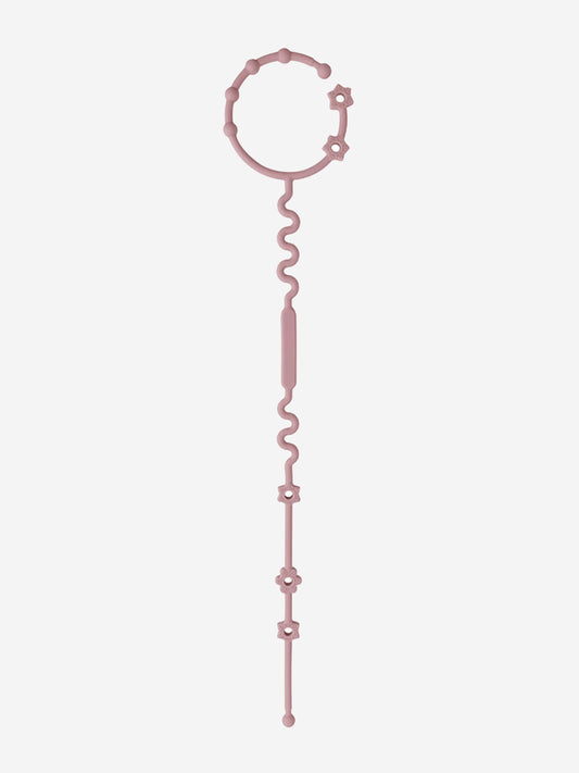 Bloom Bambini Adjustable Teether and Pacifier Clip in Purple