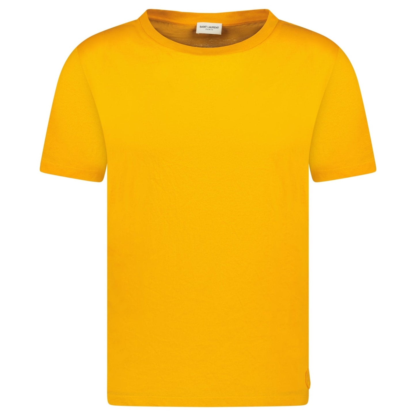 Saint Laurent Patch Logo T-Shirt Orange