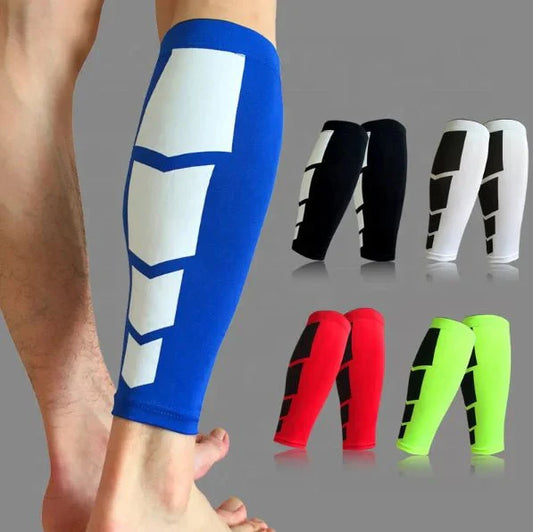 Sports Compression Sleeves for Calf & Shin Support - Moderate Compression, M-XL, Multiple Colors