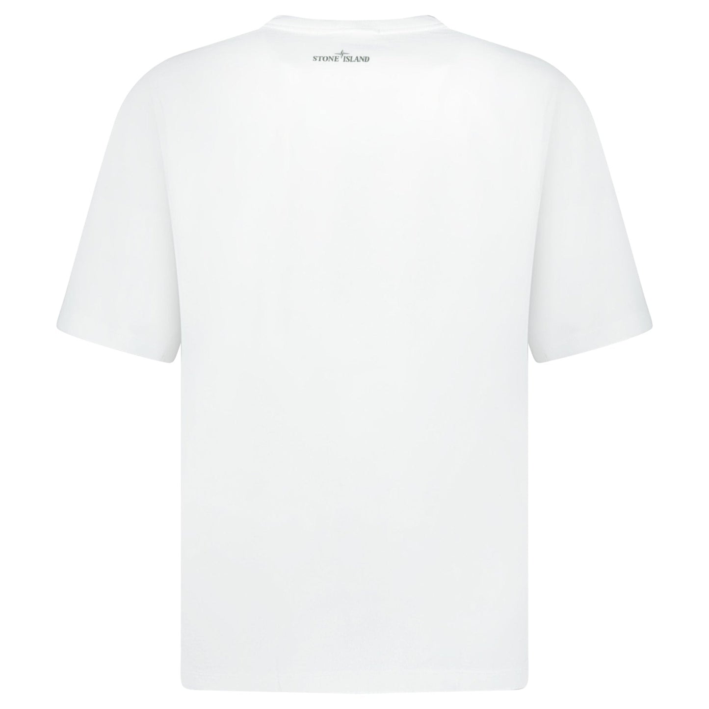 Stone Island 24/2 'Optical Two' Print T-Shirt White