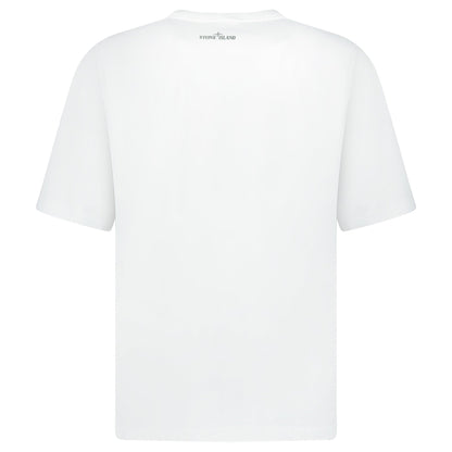 Stone Island 24/2 'Optical Two' Print T-Shirt White