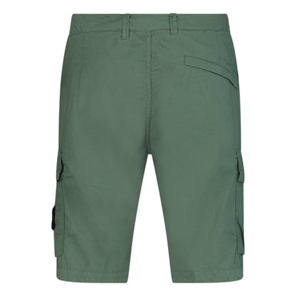 Stone Island Bermuda Cargo Shorts Dusk Green