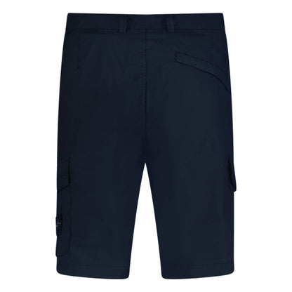 Stone Island Bermuda Cargo Shorts Navy