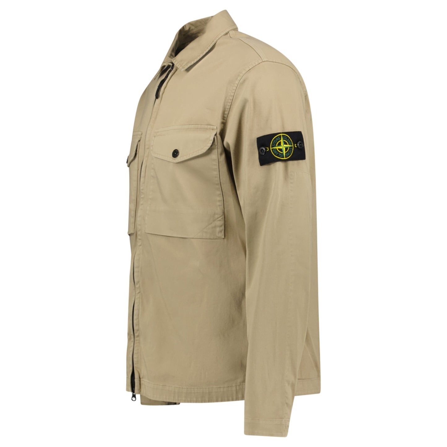 Stone Island Biscuit Front Pocket Over-Shirt