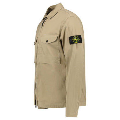 Stone Island Biscuit Front Pocket Over-Shirt