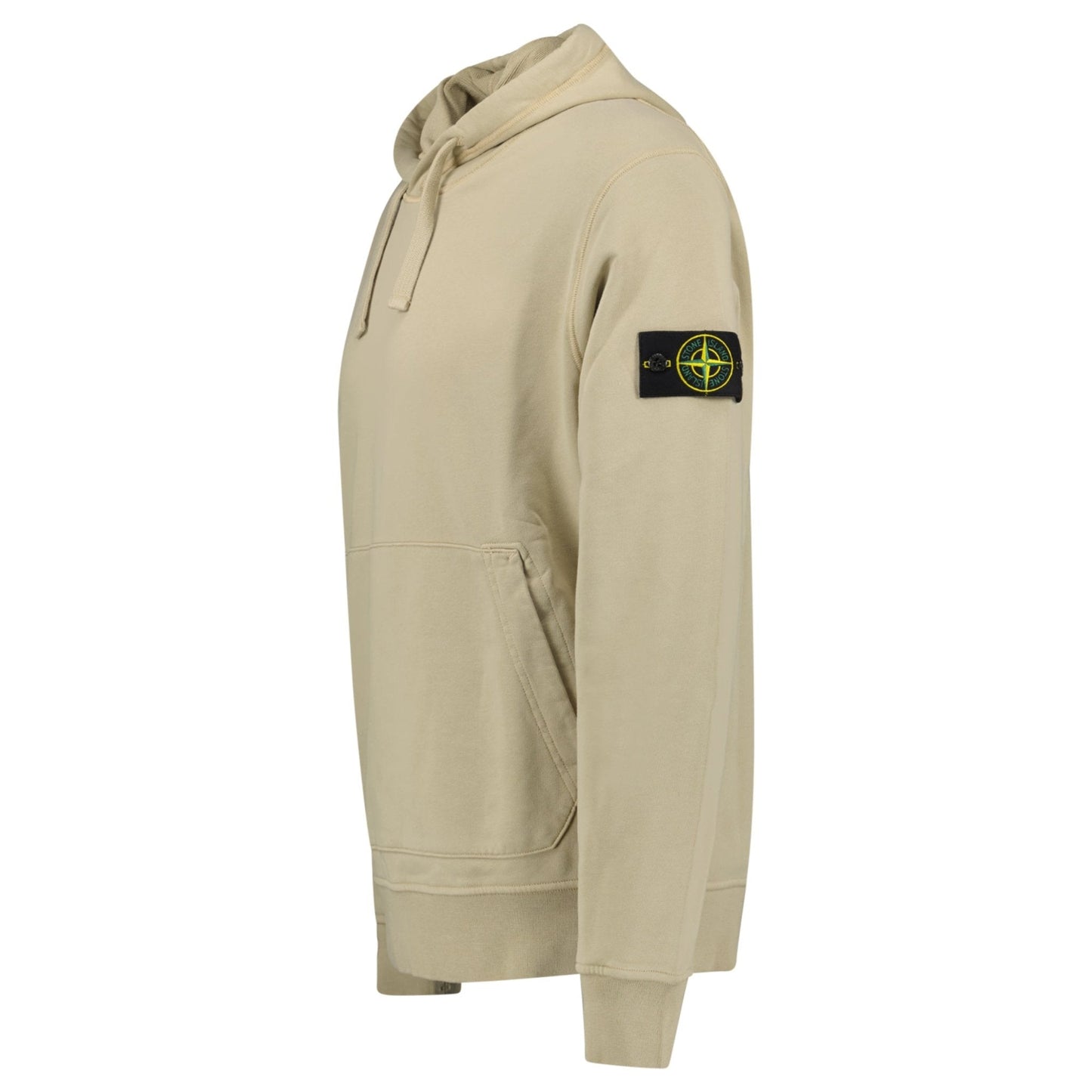 Stone Island Brushed Organic Cotton Hoodie Desert