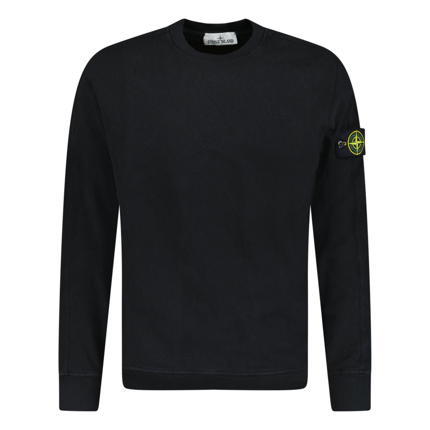 Stone Island Cotton Sweatshirt Black
