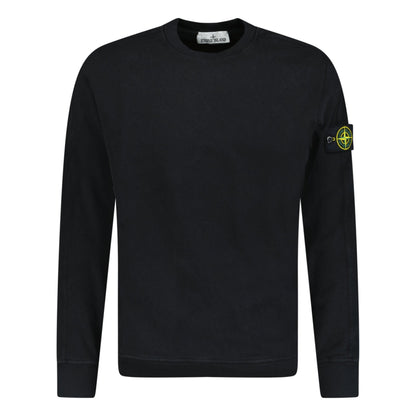 Stone Island Cotton Sweatshirt Black