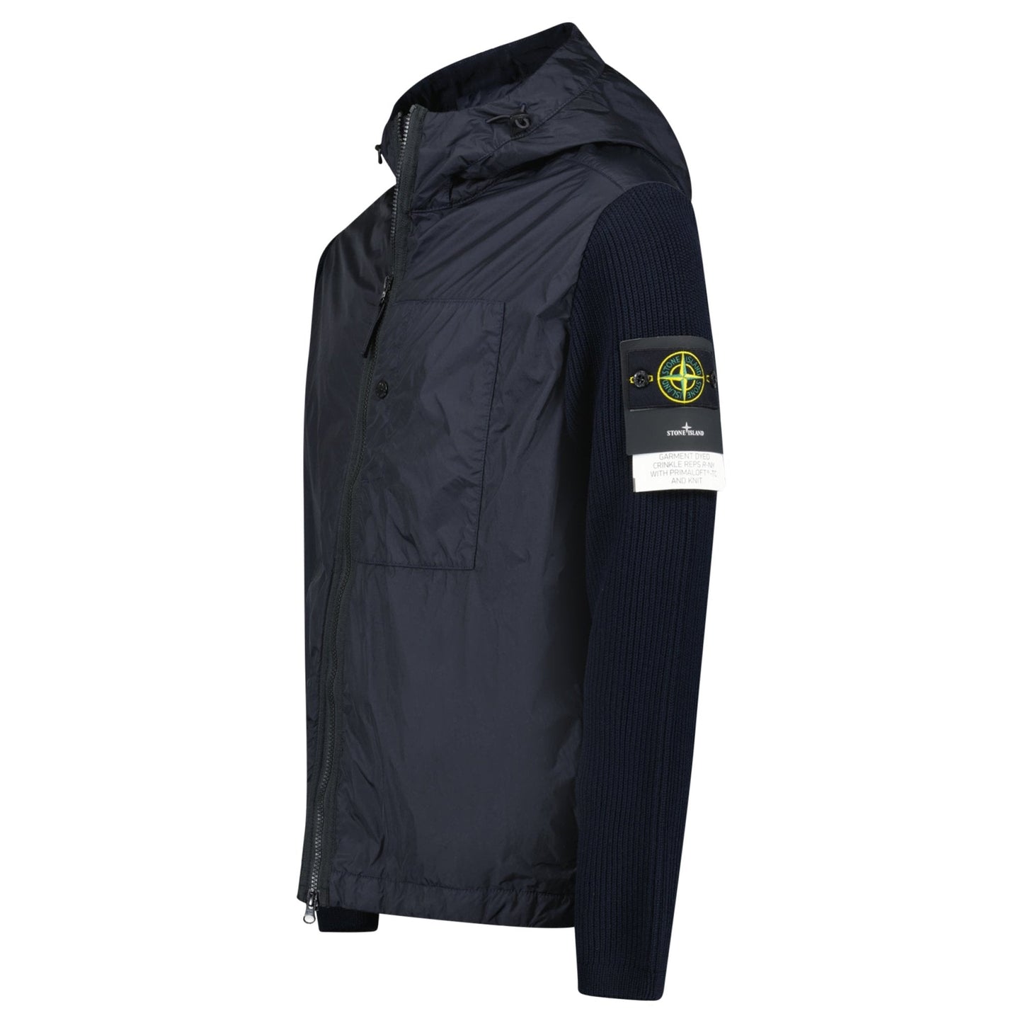 Stone Island Crinkle Reps R-NY Wind Resistant Jacket in Navy