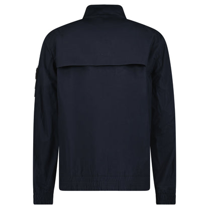 Stone Island Ghost Weatherproof Cotton Canvas Jacket Navy