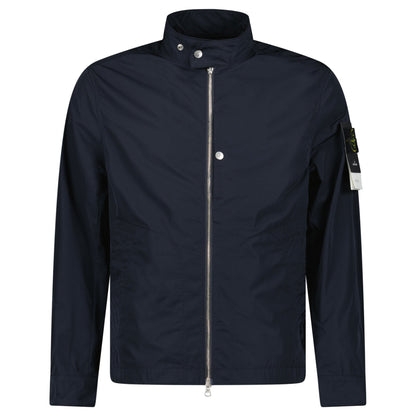 Stone Island Micro Twill Blouson Jacket in Navy