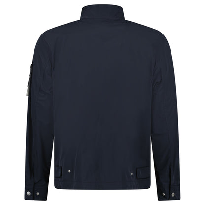 Stone Island Micro Twill Blouson Jacket in Navy