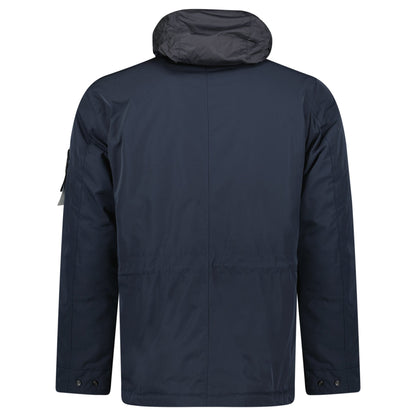 Stone Island Micro-Twill Primaloft Field Jacket Navy