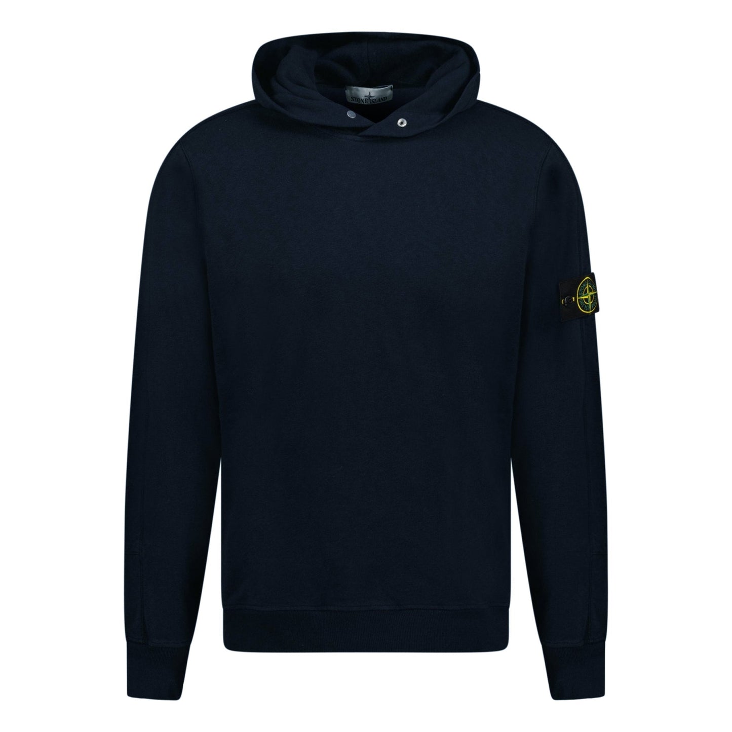 Stone Island ‘Old’ Treatment Hooded Sweatshirt Navy