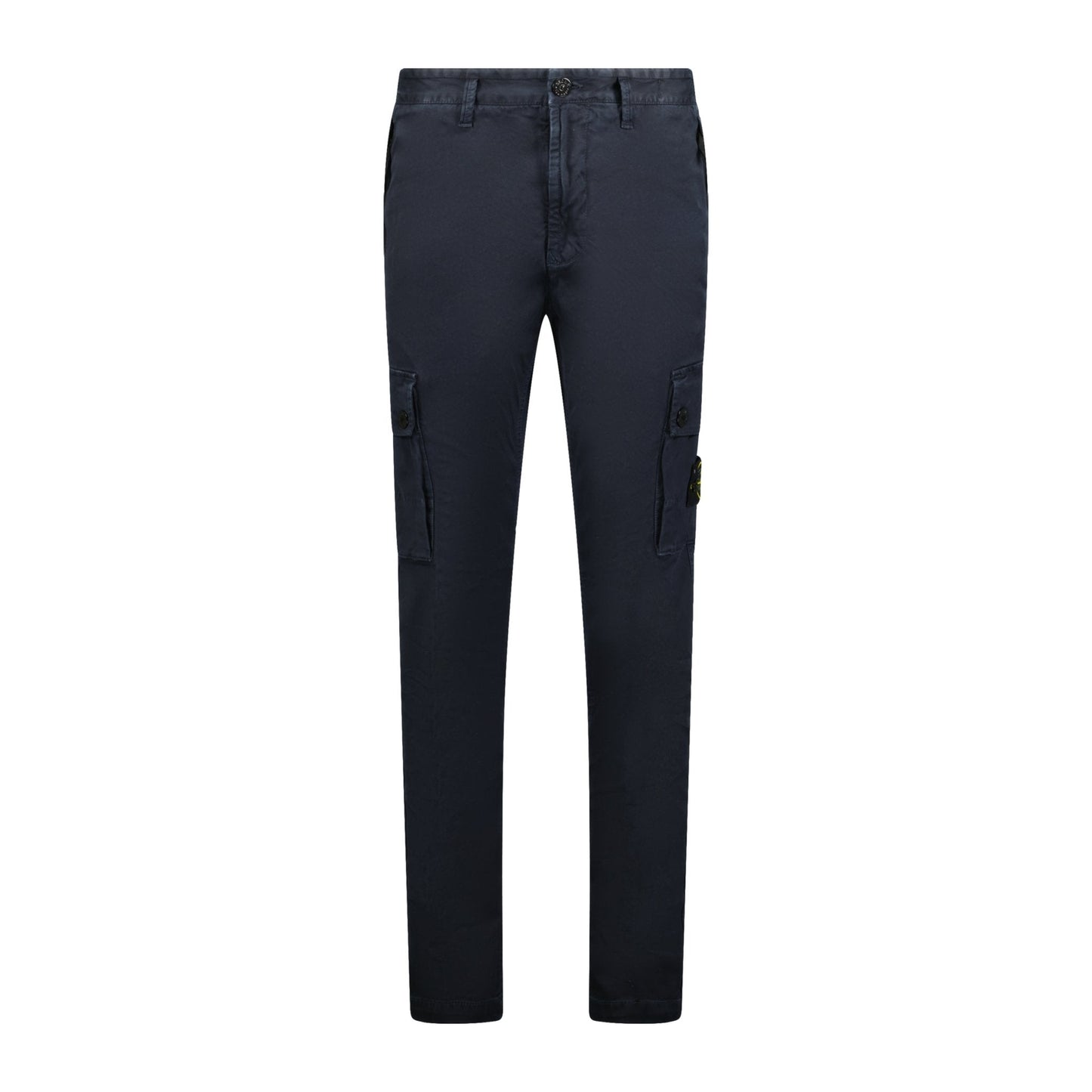 Stone Island Patch Cargo Trousers Navy
